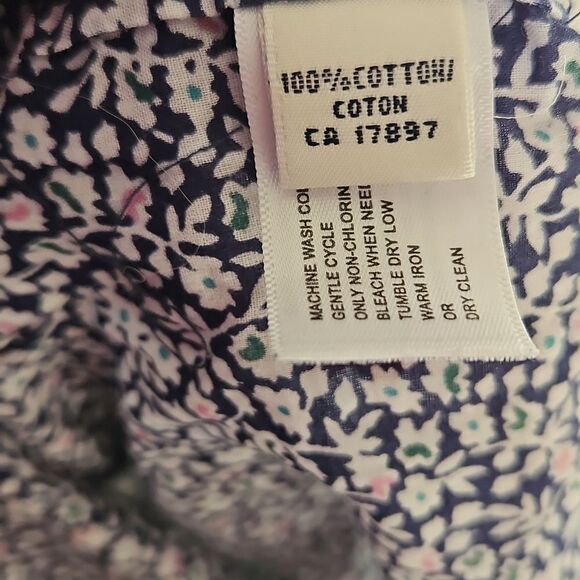 Banana Republic Women's Floral Long Sleeve Button-Up Shirt - Picture 3 of 12